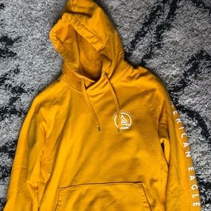 American Eagle - Mustard Yellow Hoodie